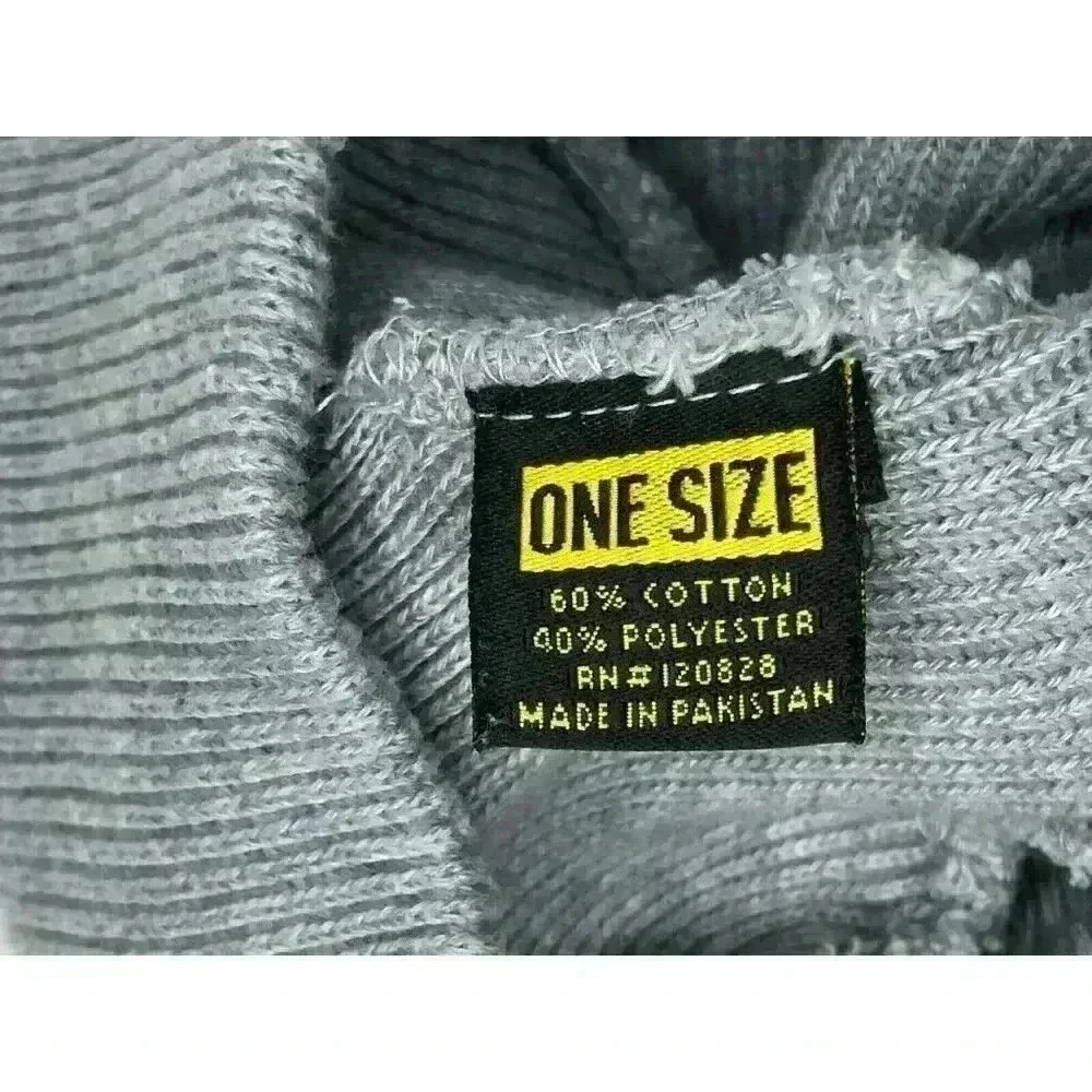 John Deere youth kids knit cap hat toboggan beanie one-size gray